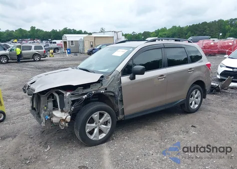 2016 Subaru Forester 2.5I z USA, uszkodzony, nr VIN JF2SJABC3GH419623